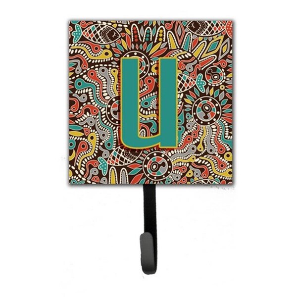 Jensendistributionservices Letter U Retro Tribal Alphabet Initial Leash & Key Holder MI1660944 - main